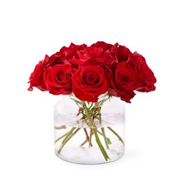 Cupid's Embrace Red Rose Bouquet from Victor Mathis Florist in Louisville, KY